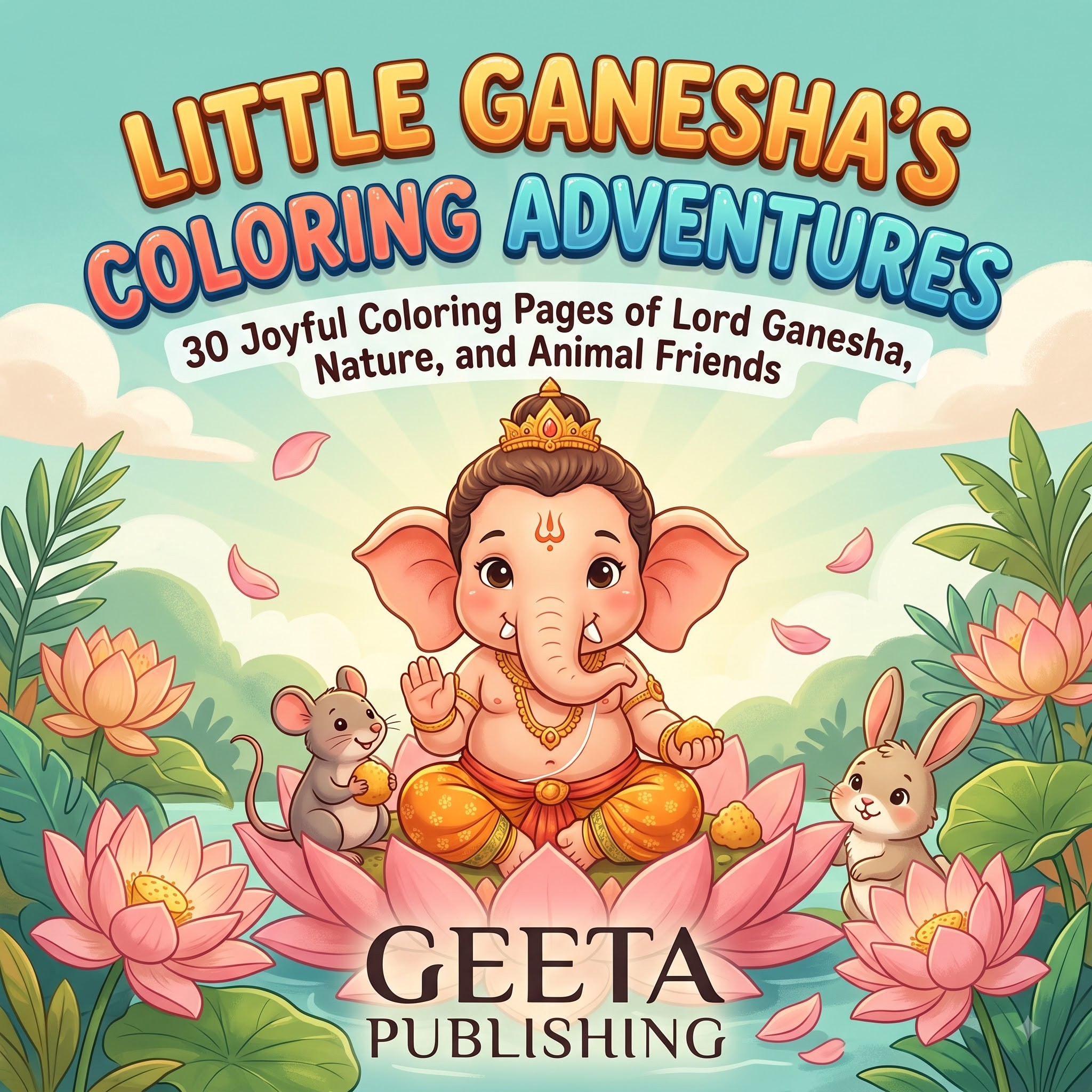 Little Ganesha's Coloring Adventures